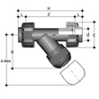 FIP voet-/ be-ontl.vent. filters